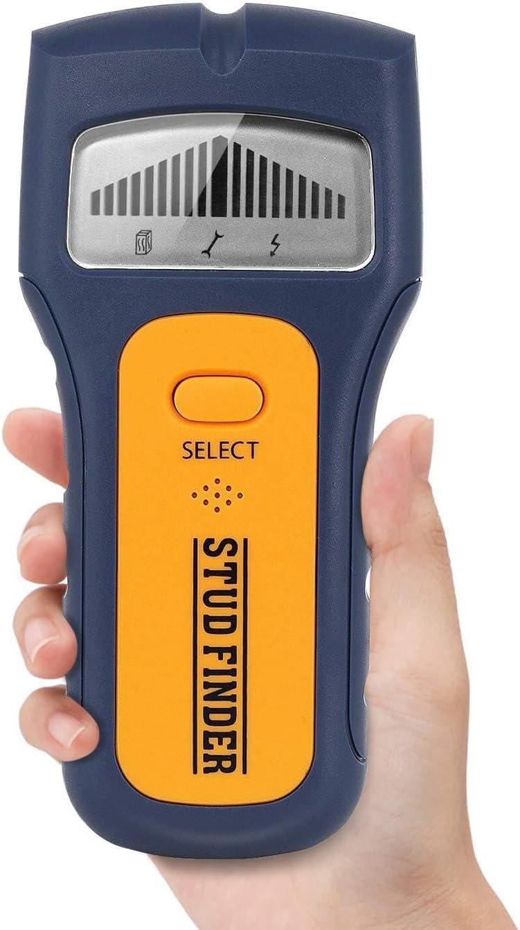Electric Stud Finder, Multi Scanning Wall Sensor with Sound Warning for Wood Stud/AC Wire/Metal Detector