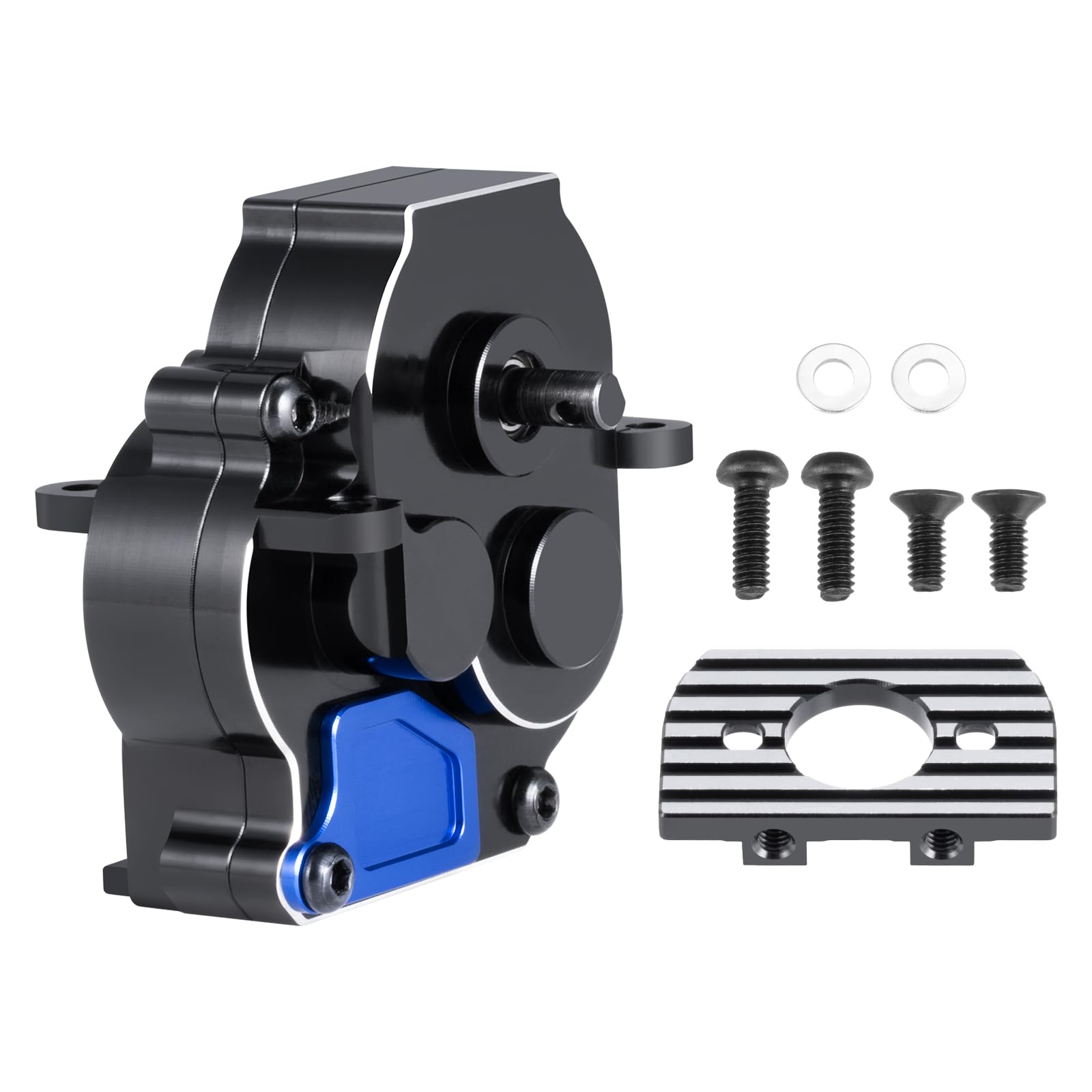 RCLIOLN RC Car Aluminum Transmission Gearbox with Gear Upgrade for 1:18th TRX4M RC Car Parts Accessories