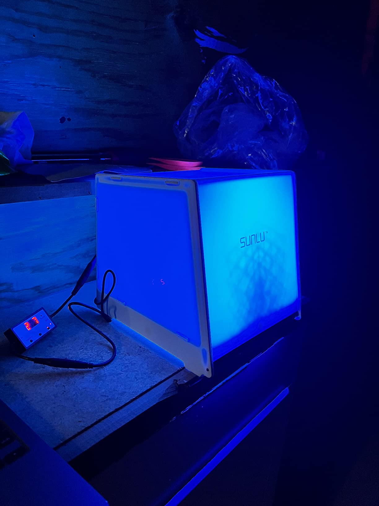 8/mo Finance SUNLU Resin UV Curing Box, 405nm UV LED Lights, UV