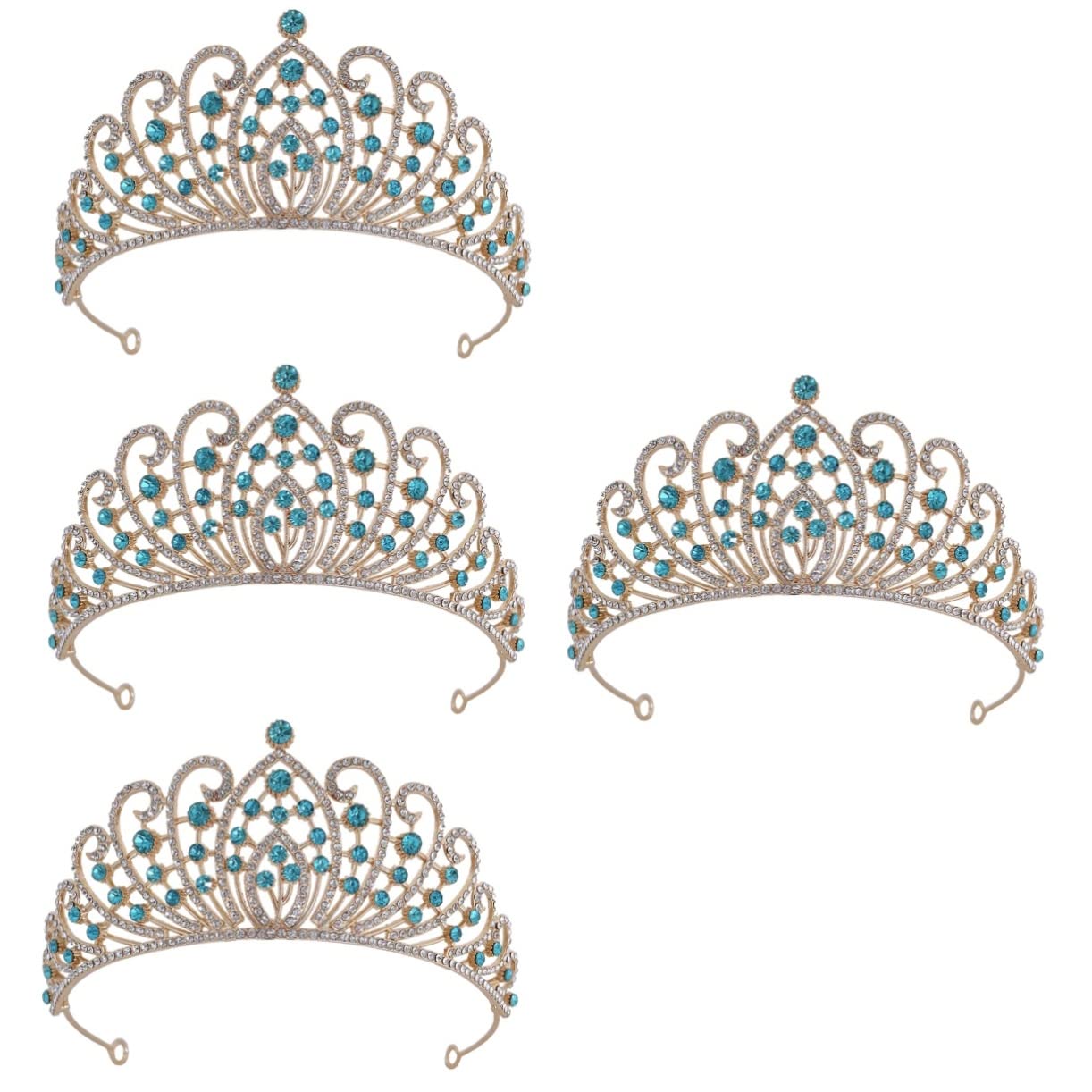 NOLITOY 3 Piezas Accesorios Para El Cabello Tiaras Para Mujeres Tiaras Y Tocados Tiaras Para Niñas Tocados De Novia Tiara De Las Mujeres Tiaras De Boda Tiara De Novia De Diamantes