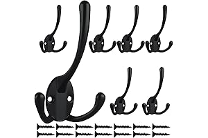 7 Pack Entry Way Wall Hooks