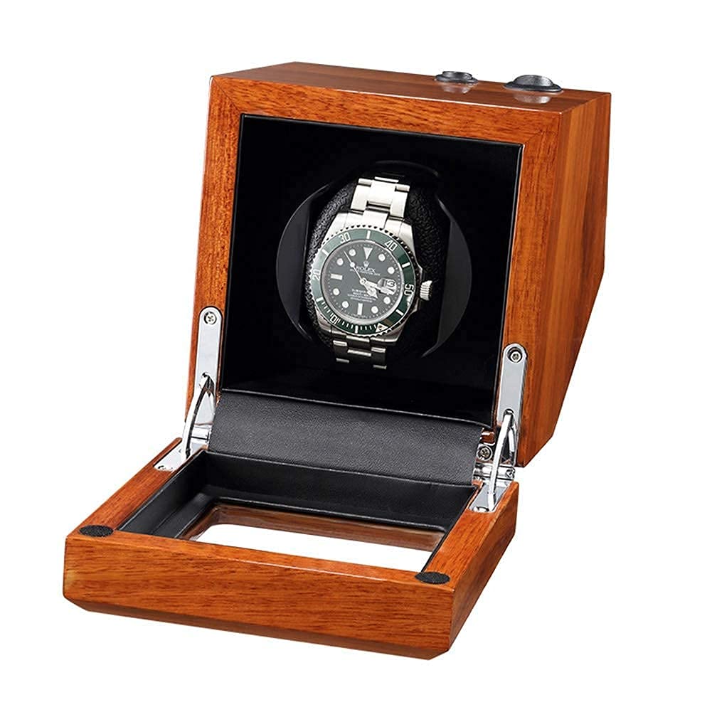ShandongmtWatch Accessories Automatic Watch Winder Box Storage Dispaly Case With Quiet Motor And 5 Rotation Modes for Most Wrist Watches Shandongmt
