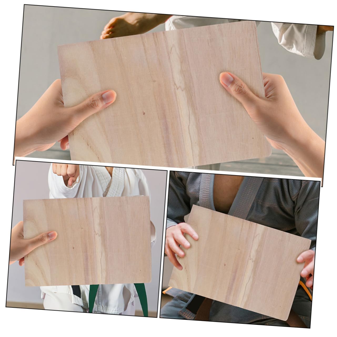 VANZACK Taekwondo Board 10pcs Rebreakable Karate Punching Boards Boys and Girls Practice Board Material for Long-Lasting Use