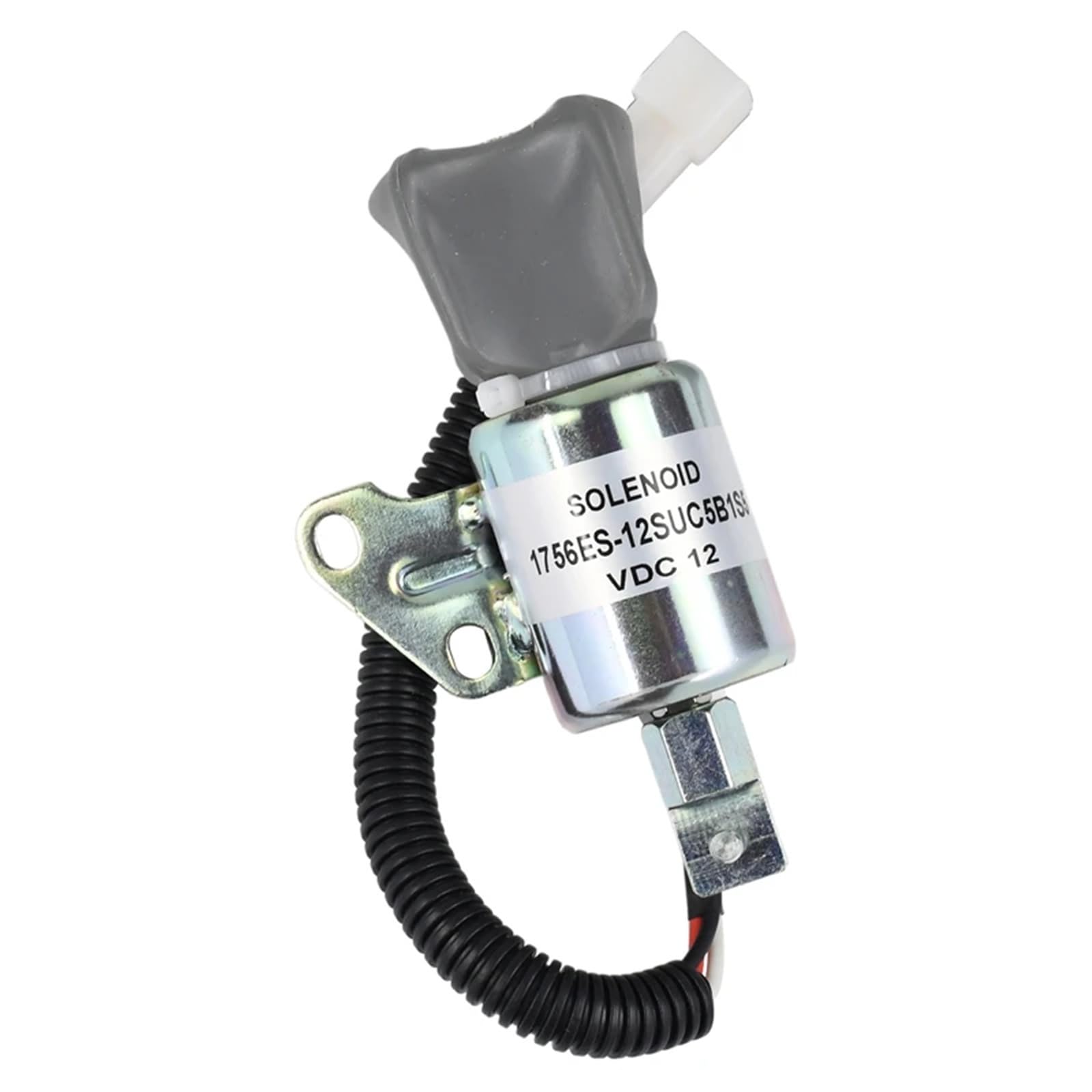 Électrovanne 7000782 Bobcat E19 E08 solénoïde arrêt carburant 12V