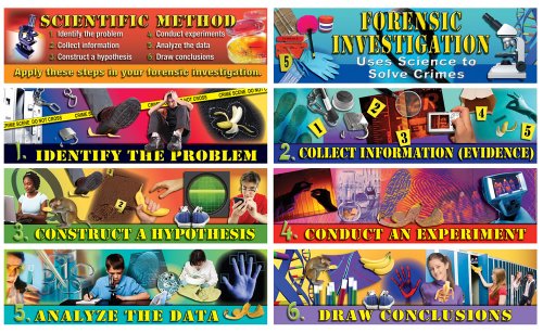 Carson Dellosa Education Carson Dellosa Mark Twain Forensic Lab Tools Topper Bulletin Board Set (410071)