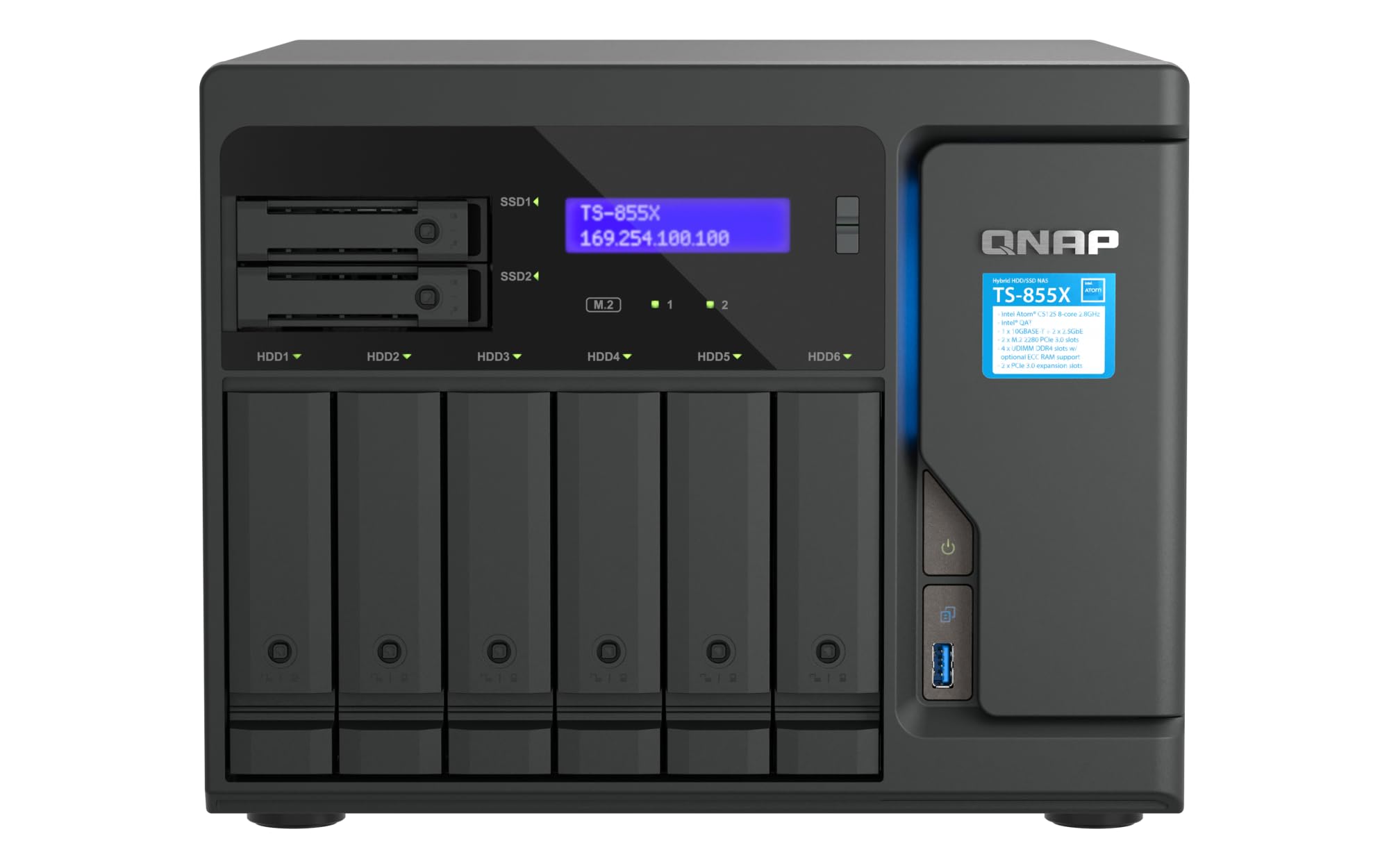 QNAP TS-855X-8G-US 8 Bay NAS