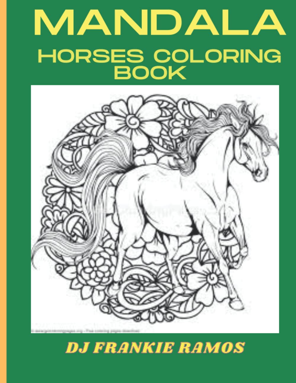 MANDALA HORSES COLORING BOOK: HORSES