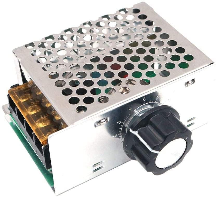AC 220V 4000W High Power SCR Electronic Voltage Regulator Governor Dimmer Thermostat Speed Controller