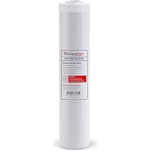 LiquaGen Spot-Free Deionization Resin Water Filter Cartridge Refillable & Reusable, Industry Standard 2.5x10, 2.5x20, 4.5x10, 4.5x20 Cars, RVs, Solar Panels 1, 4.5" x 20"