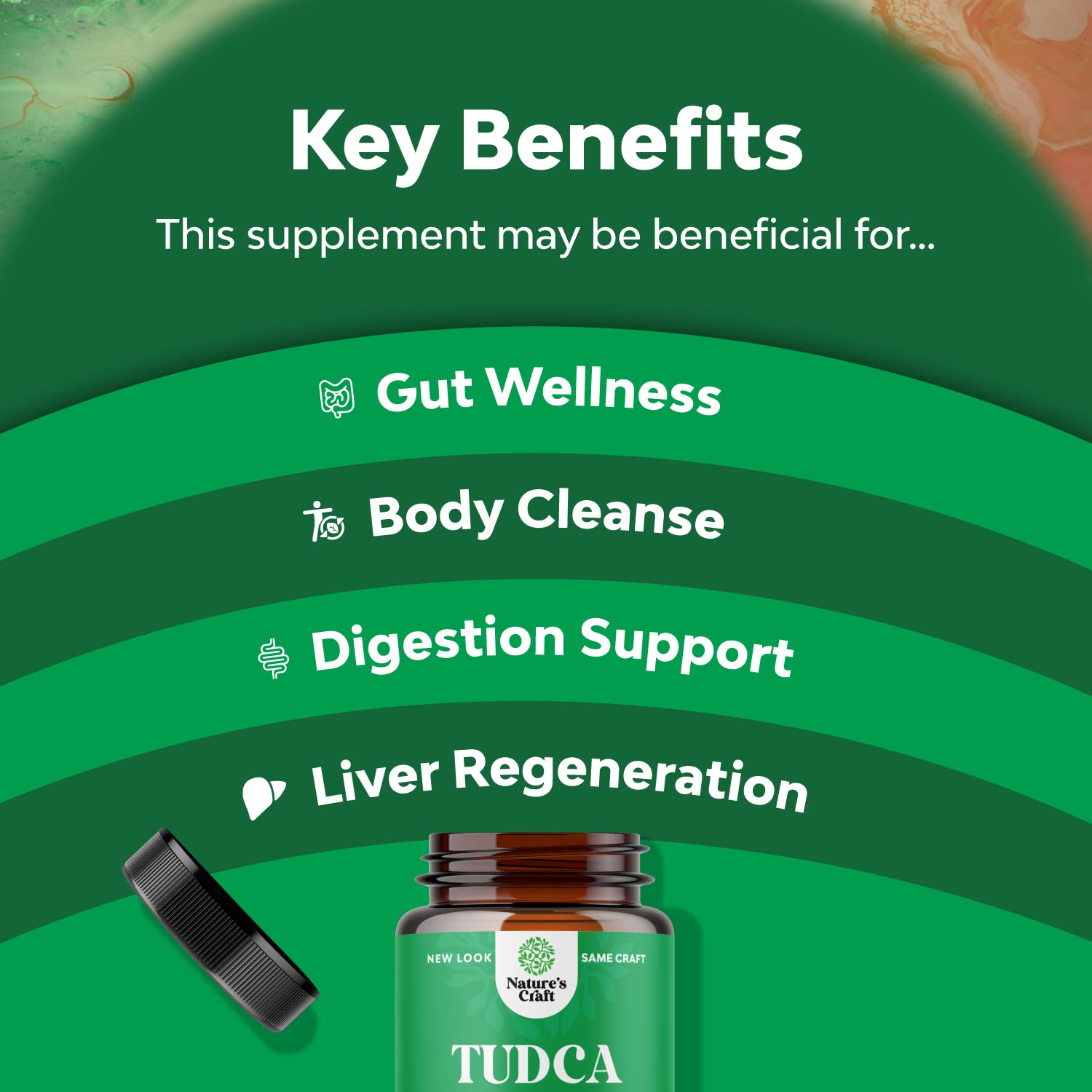 Advanced TUDCA Liver Support Supplement Extra Strength TUDCA 500mg