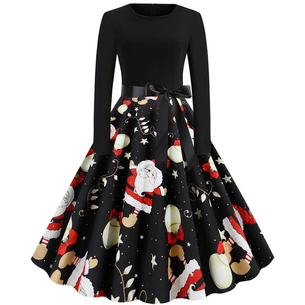 Christmas Dresses Vintage Style For Women 1950s Retro Evening Dress | Desertcart Brunei Christmas Dresses Vintage Style For Women 1950s Retro Evening Dress | Desertcart Brunei