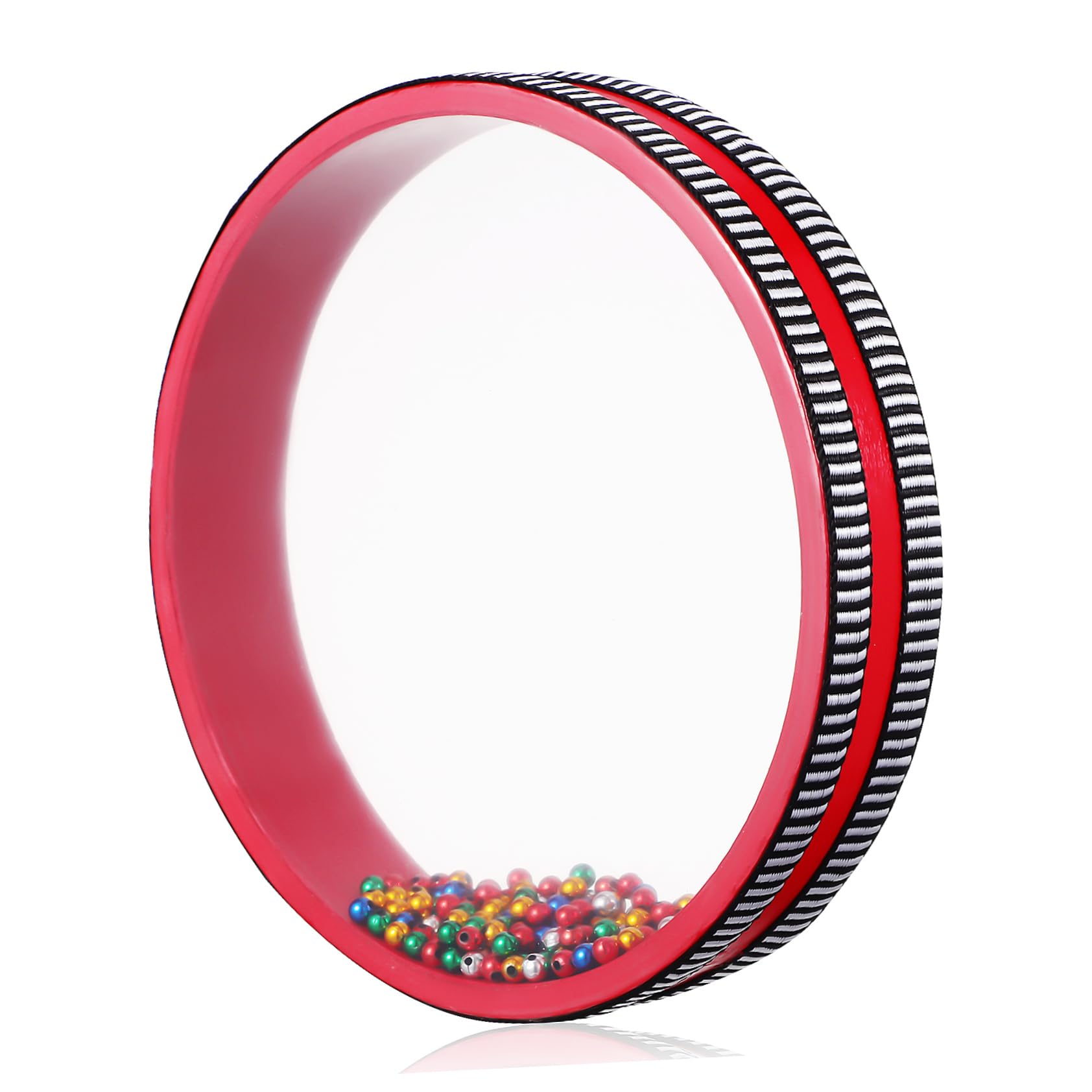 CIMAXIC for Adults Boys and Girls Wave Bead Hand Drum Boys and Girls Educational Musical Instrument