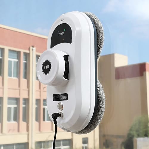 Miniatura 4 de YTK Robot limpiador de ventanas con limpieza ultrasónica de vidrio 5600PA limpiador automático inteligente robot, aspiradora de ventana con ventanas