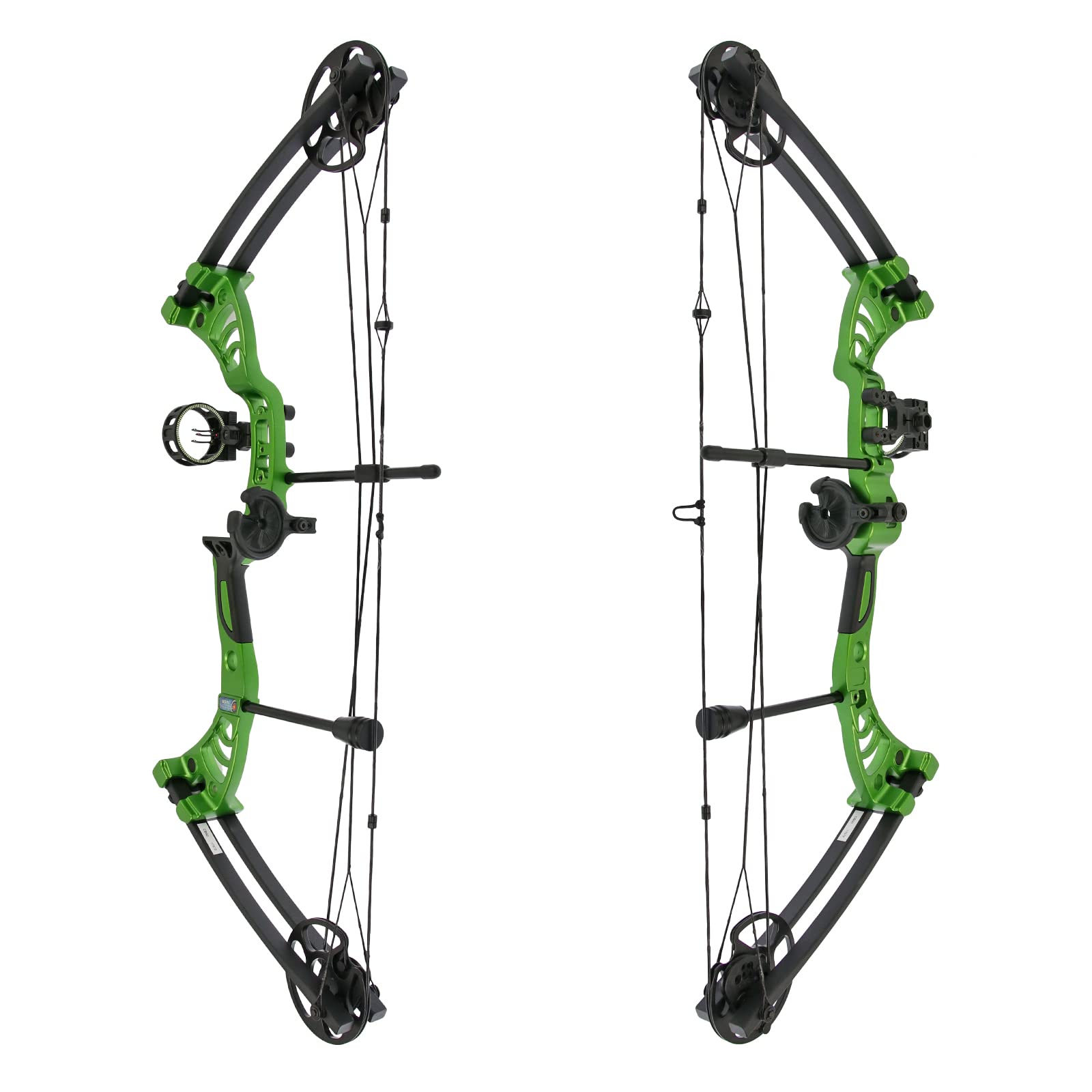 Drake Gecko RTS, 30–55 lbs, Compoundbogen, Farbe: Grün | perfekt für Jugendliche und Erwachsene, ein echter Hingucker im Bogensport