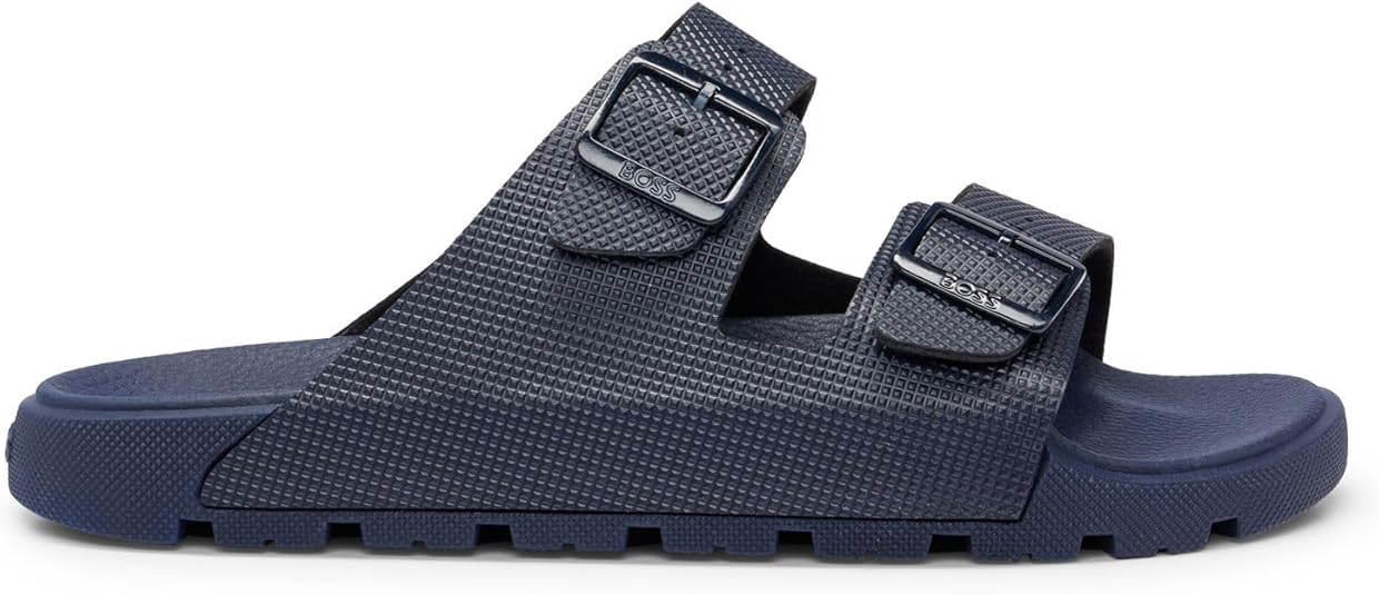 Buy BOSS Neutral Surfley Sandals in Rubber for Men in UAE