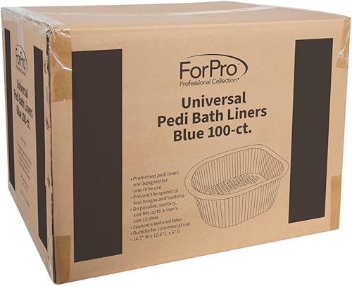 Miniatura 8 de ForPro - ForPro - Forros universales de baño Pedi, 50% más gruesos, para baño de pies Footsie Bath Plus Foot Bath, forros desechables de pedicura