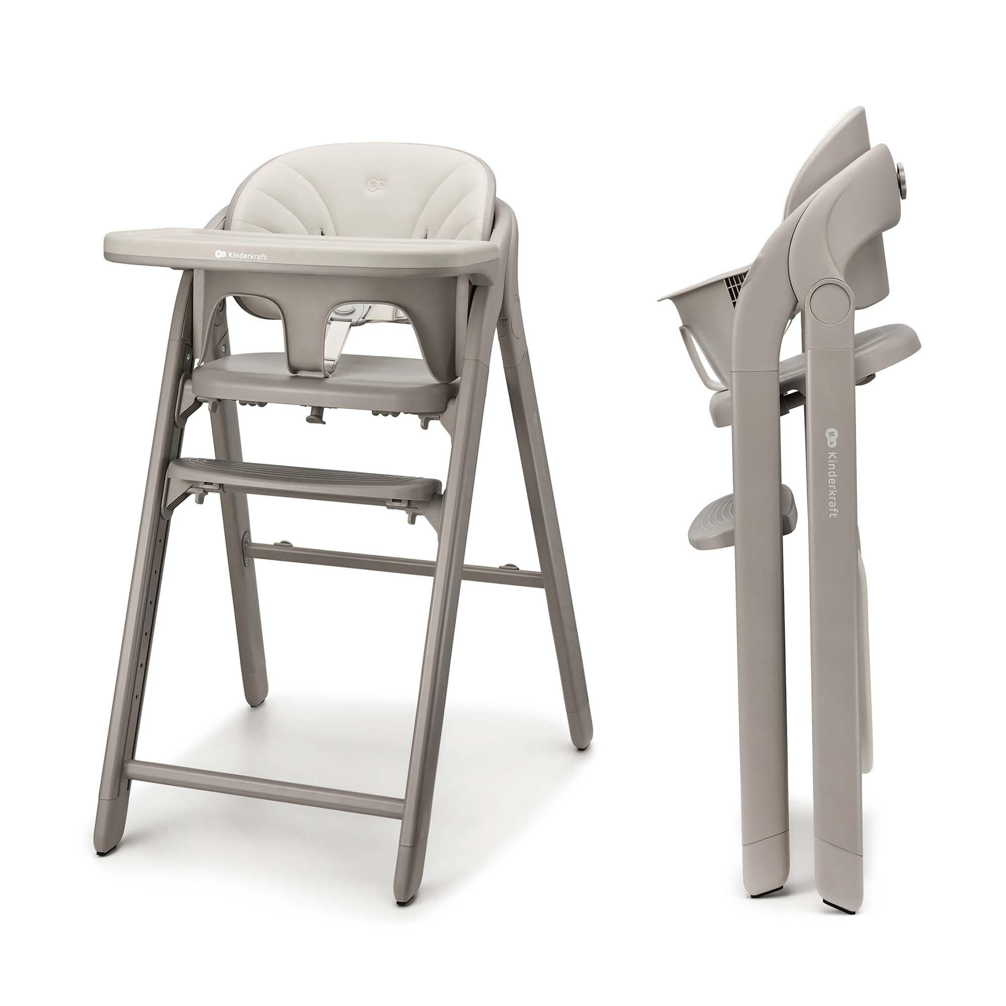 Kinderkraft TINO 3in1 Baby High Chair - Adjustable - Beige