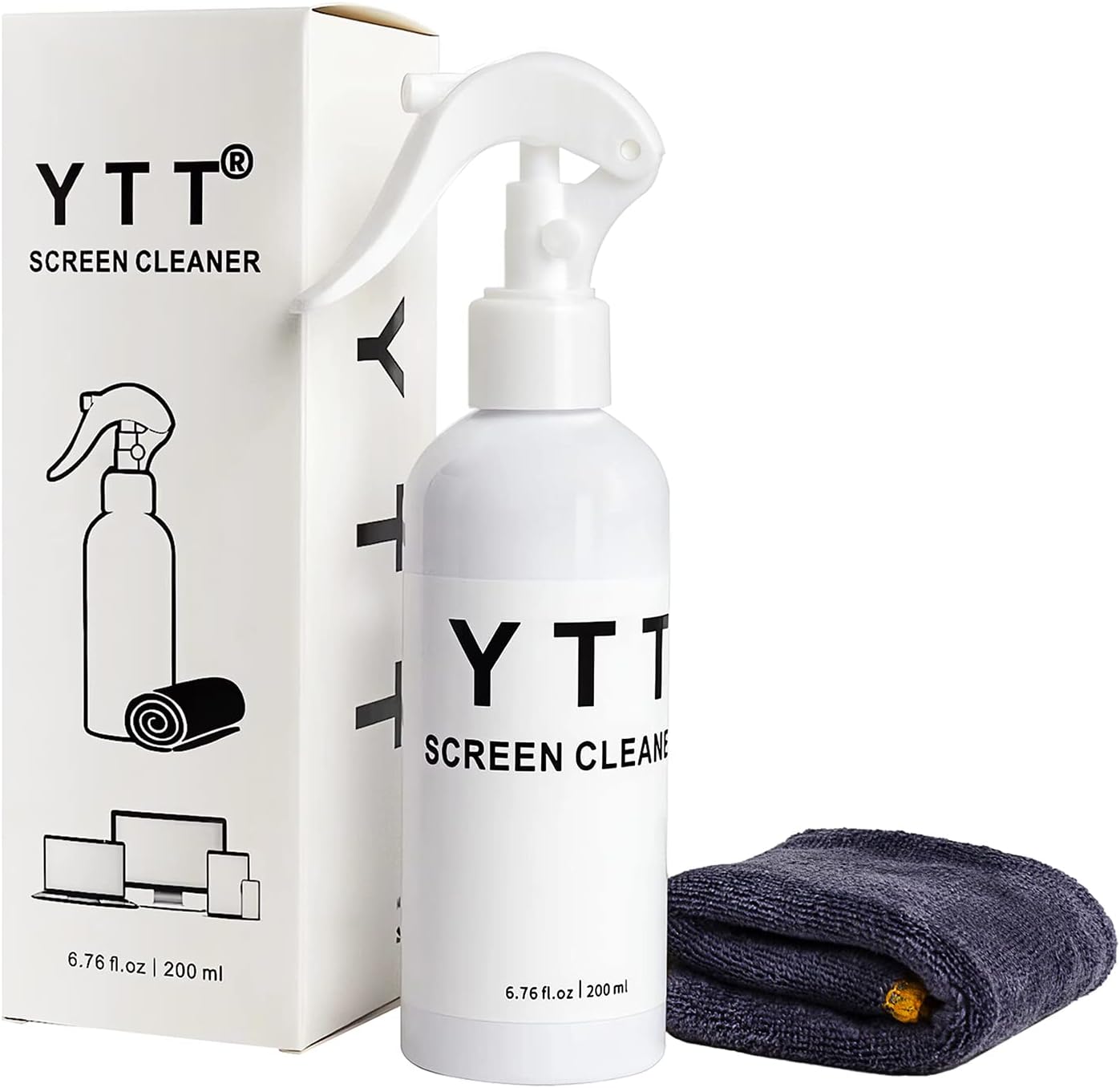 Swanky Computer Screen Cleaner Kit Set of Electronic Cleaner Spray Microfiber