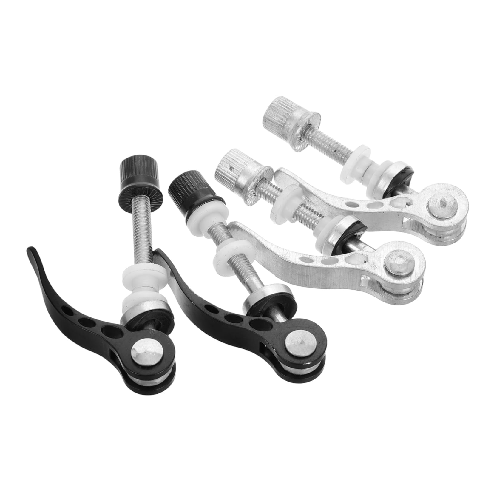 BESPORTBLE Bike Seatpost Clamp Set Quick Release Aluminum Alloy Secure Locking for Mountain Bikes