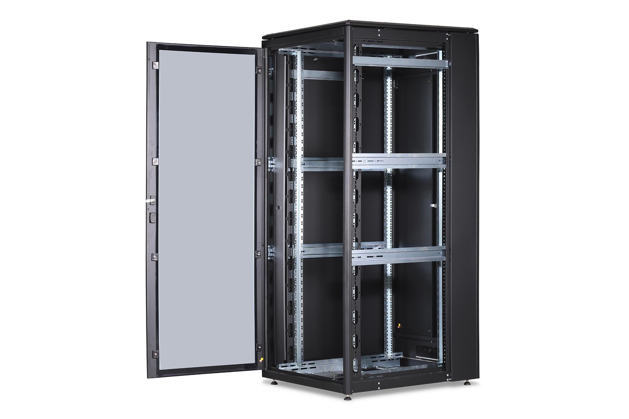 Digitus DN1942U810B Armadio 42 Unità Linea Professionale mm. 2020 X800 X 1000, Nero Ral 9005
