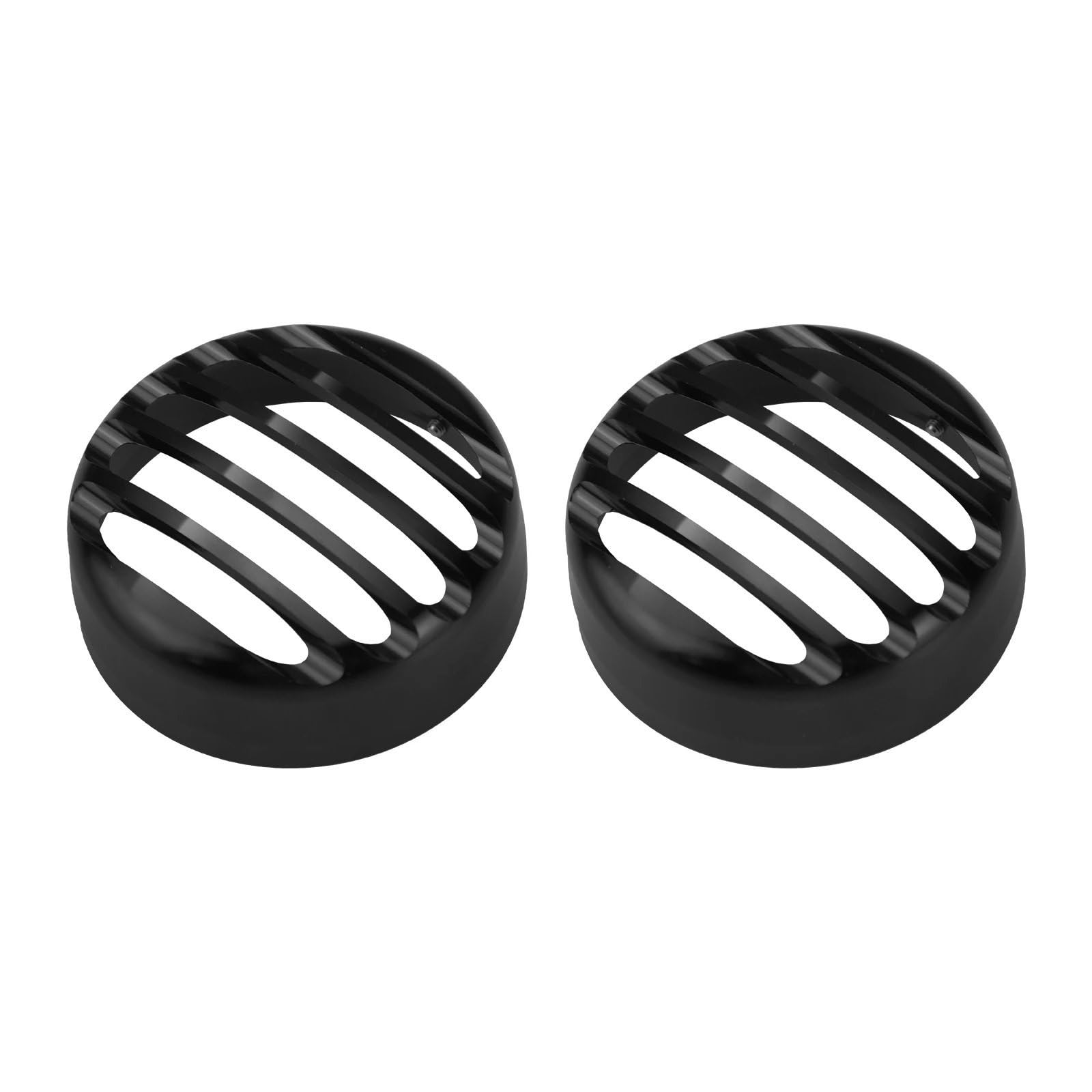 Osłona Reflektora Motocyklowego 2x Osłona kratki kierunkowskazów przednich i tylnych motocyklowych pasująca do Sportster 1992-2020(Rear Grill Cover)