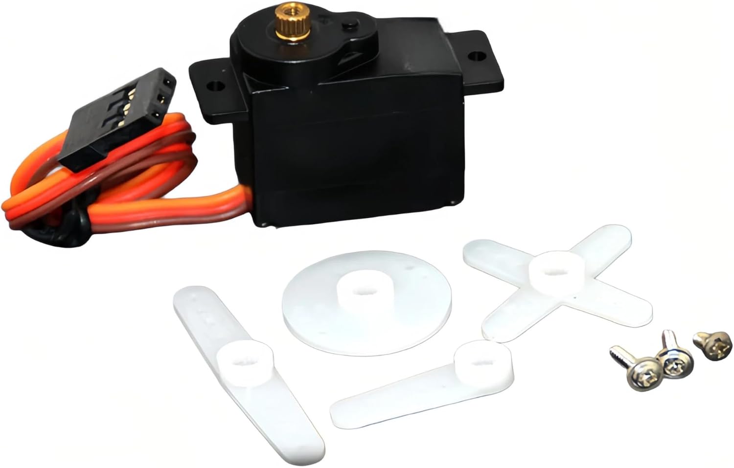 4PCS JX PDI-1109MG 9g Digital Servo 2.5kg Metal Gear Core Motor, Compatible with RC Fixed‑Wing Airplane, 1/18 RC Car, Boat, Robot Arm, Helicopter Drone Accessories