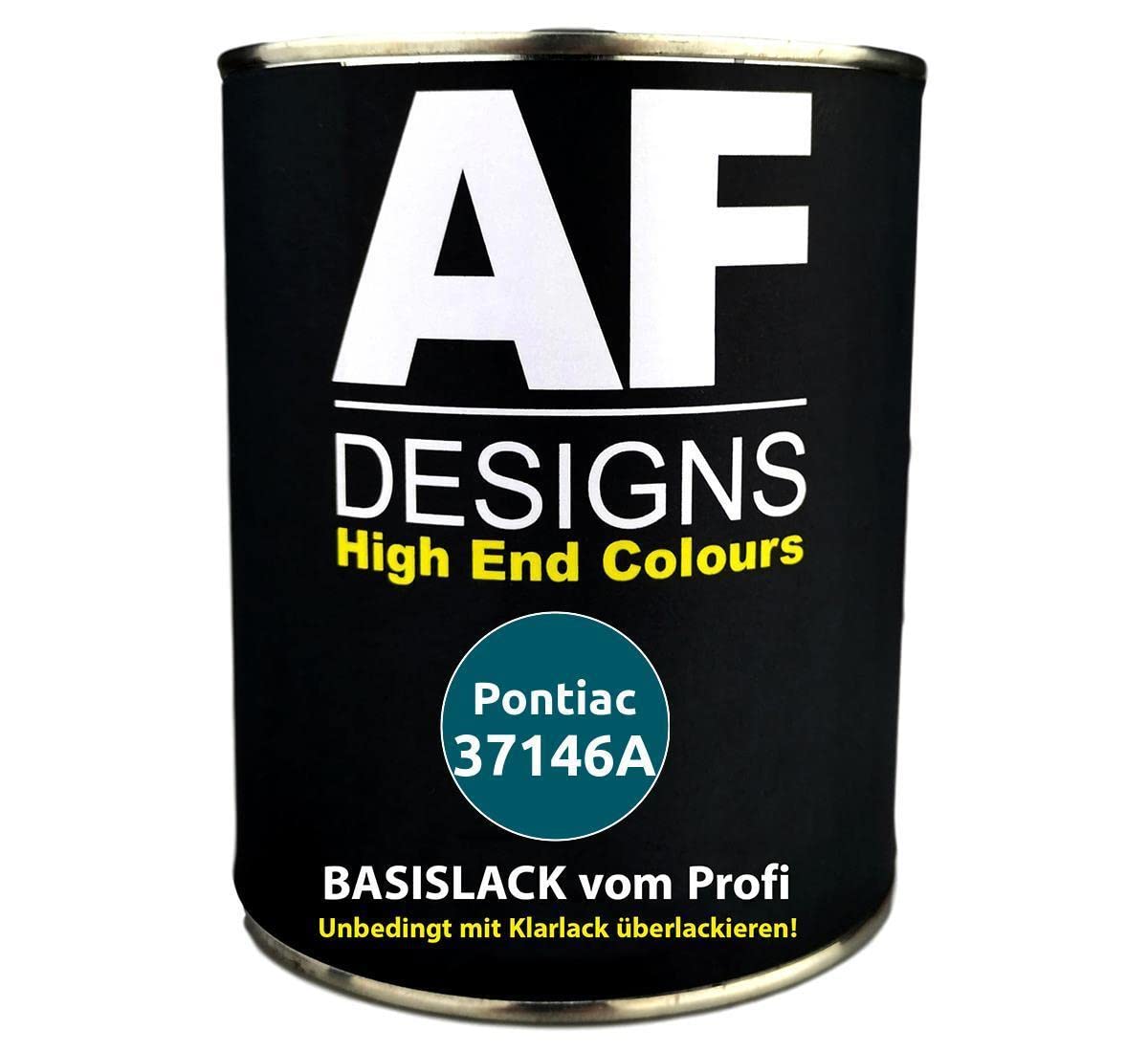 Alex Flittner Designs Peinture de voiture pour Pontiac 37146A Bleu sarcelle Métallique 1 l
