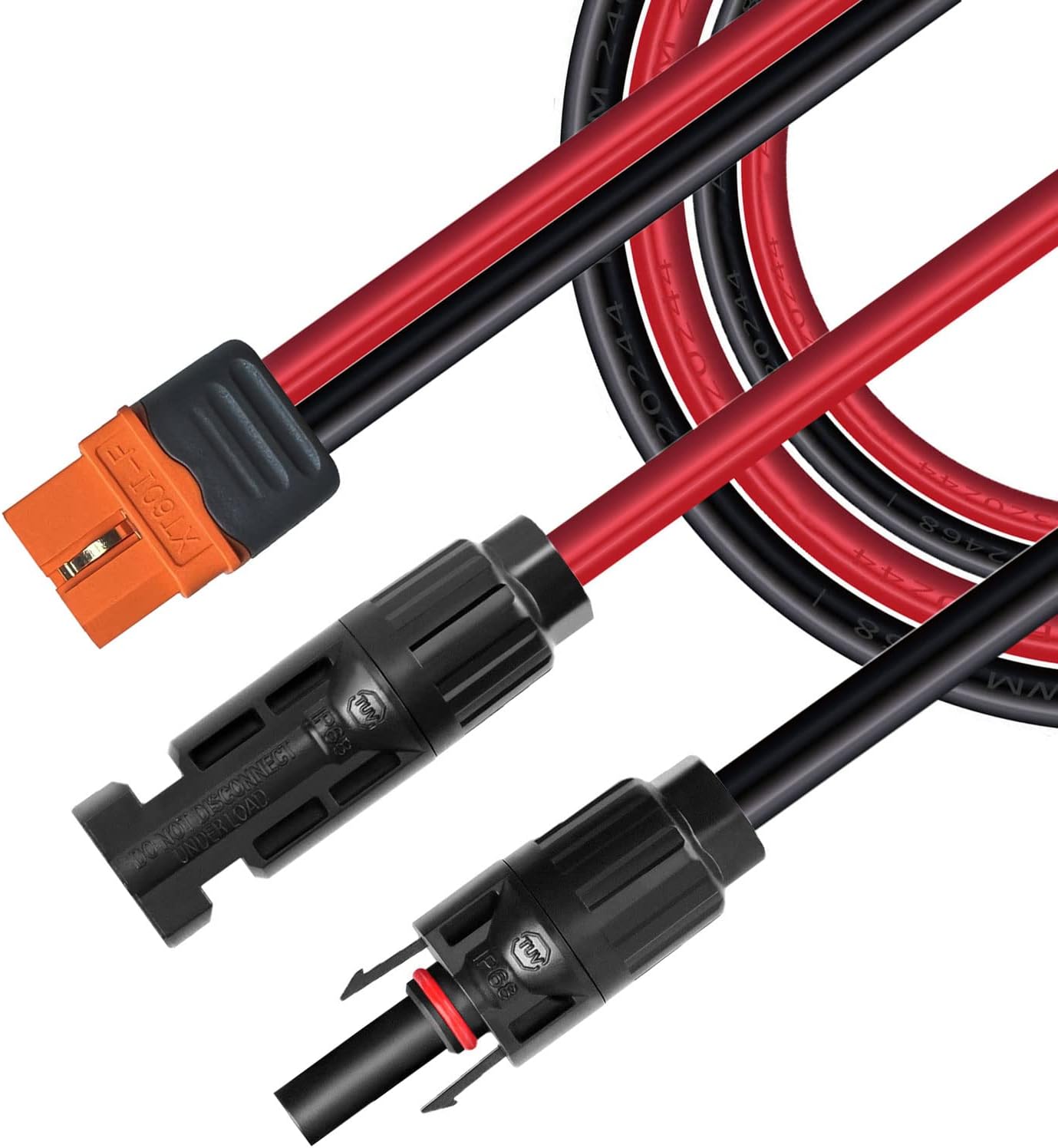 Solar Charge Cable Solar Connector to XT60i