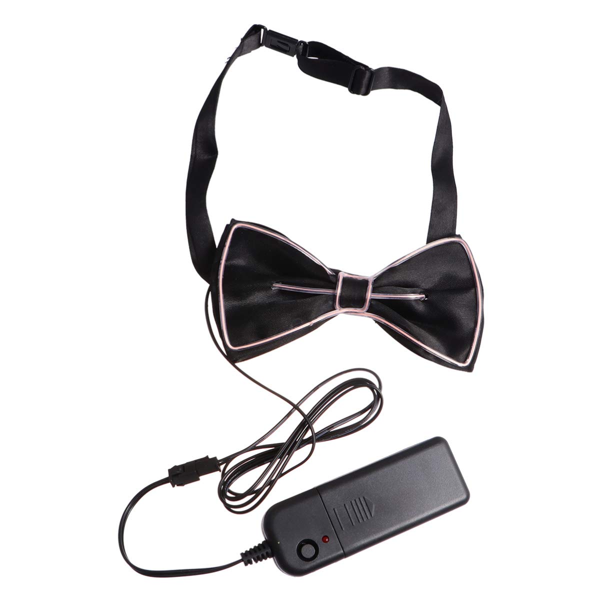 GALPADAGALPADA Light up Costume Accessories Light up Accessories for Adults Light up Bowties Party Bow Tie Festival Accessories Men Glowing Bow Tie Mens Necktie Flashing Tie Sequins Man Clothing