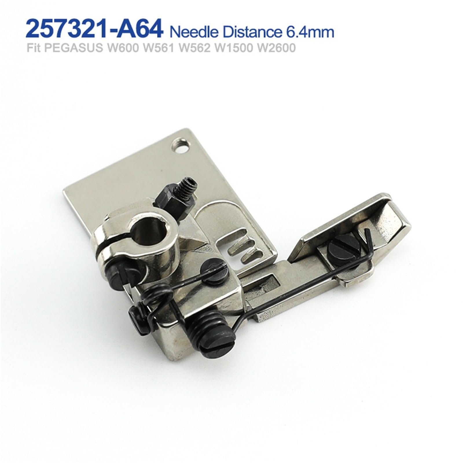 1 Uds 257321A56 prensatelas W500 W600 máquina de Coser de Punto de Cobertura Compatible con 3 Agujas W1500 W2600 Distancia de la Aguja 5,6mm(257321-A64 Foot)