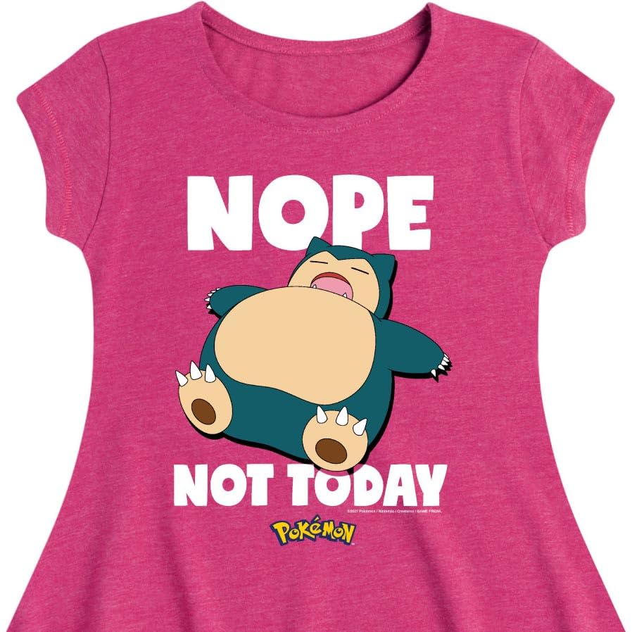 HYBRID APPAREL - Pokémon - Neon Pikachu - Youth Girls Fit and Flare Dress2