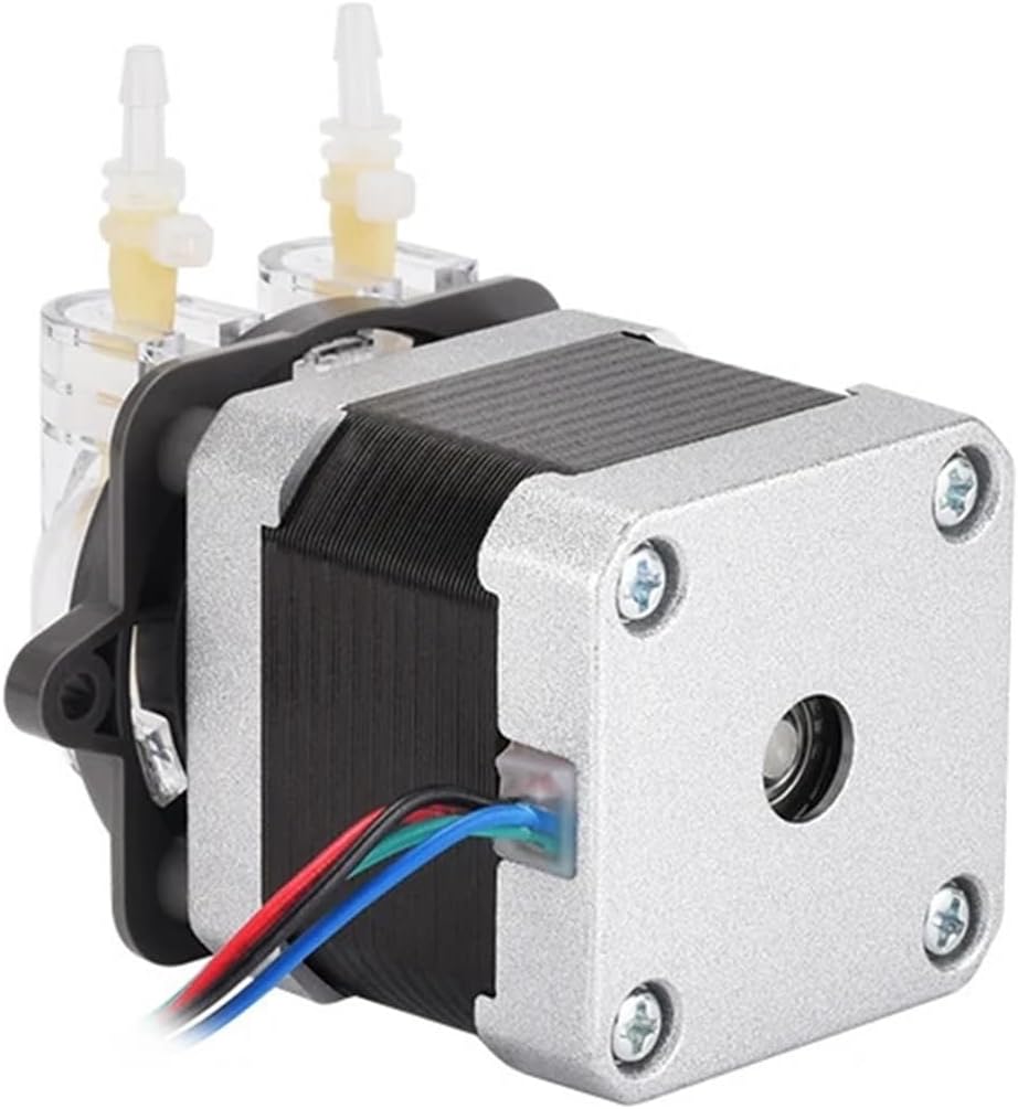 P40 0-70MLPM 24V Mini Peristaltic Pump Stepper Motor Liquid Pump BPT Tube 1Pcs(P40SMDBPT1 head)