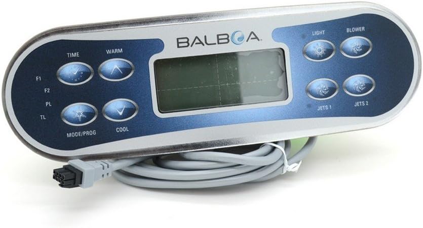Balboa 52649-02 ML700 8-Button LCD Topside Control Panel