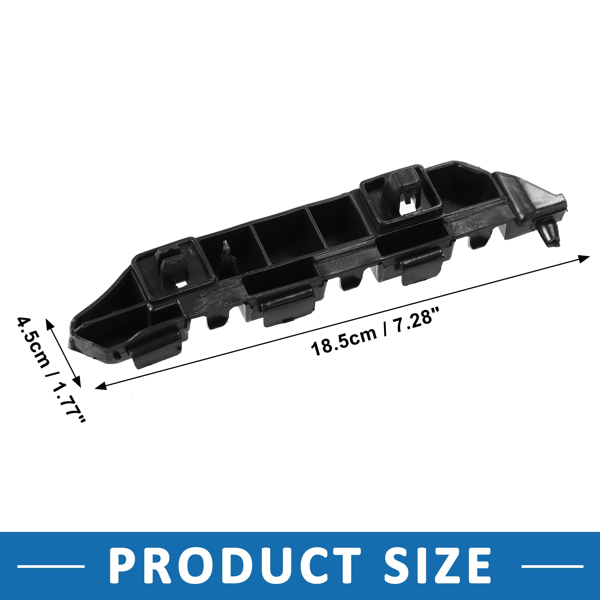 E Set Of 2 Front Bumper Brackets For Honda Civic 2006-2011 – Left & Right Side Mounting Braces Set Of 2 Bumper Bracket For Honda Civic 06-11 Front Grill - Foto 6
