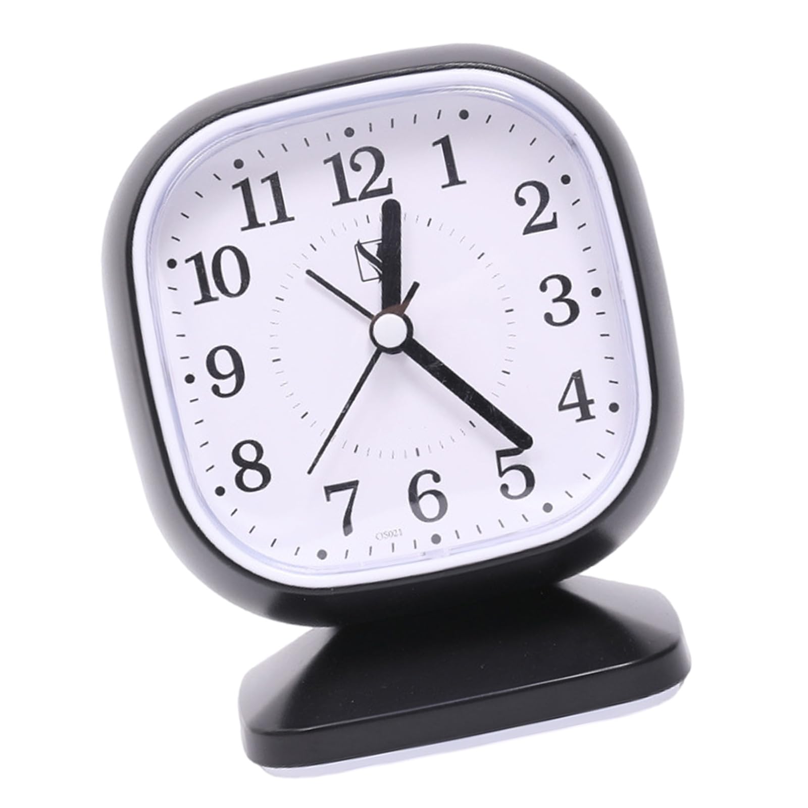Msioytog Fashionable Bedroom Alarm Clock with Quiet Operate for a Peaceful Sleep Battery Operated Bedside Analog Table Clock Bedside