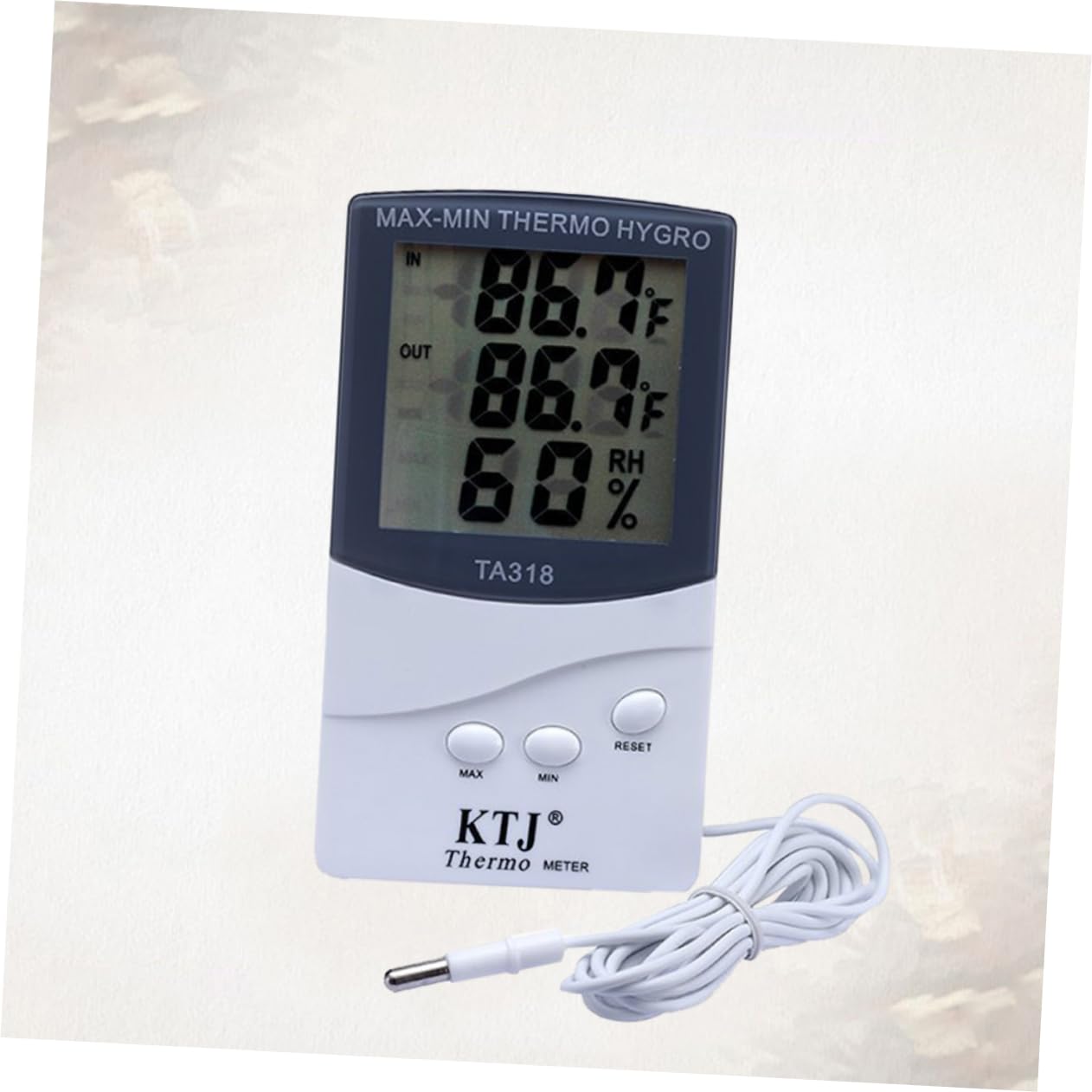 Toddmomy 3 Uds Termómetro Digital Medidor De Humedad Termómetros Termómetro Lcd Higrómetro Medidor De Temperatura Y Humedad Electrónico