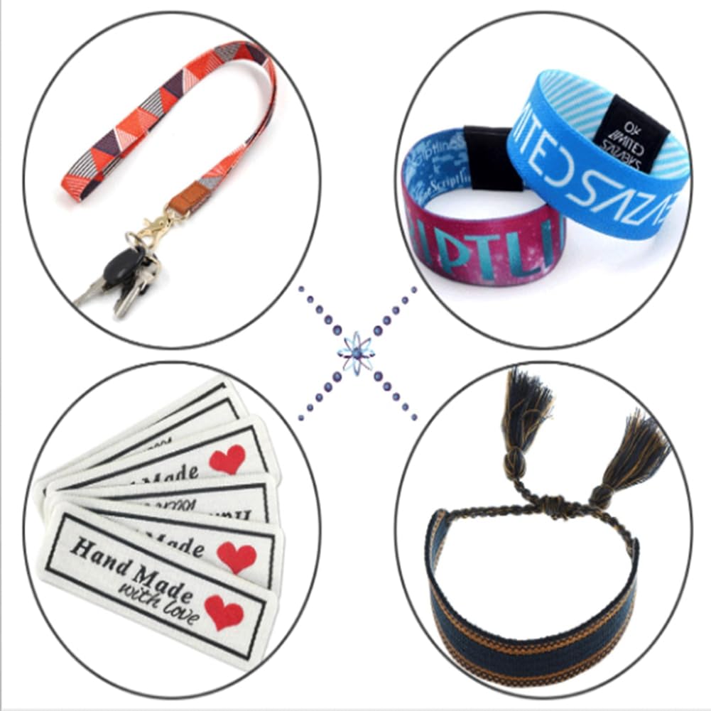 Wisafory Sangle En Coton - Coutures Plates - 100 M - En Coton - Pour