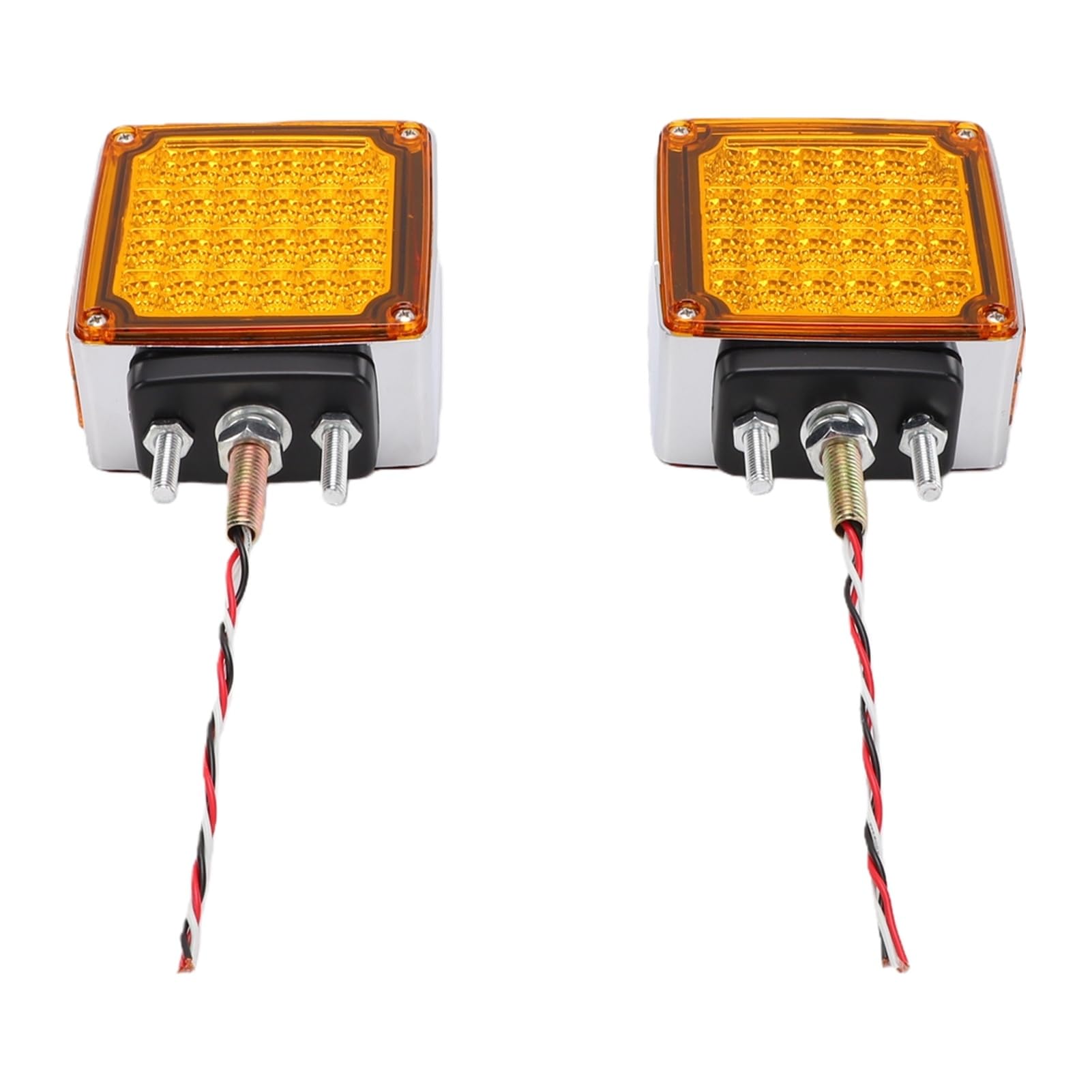 Keenso Luces de Pedestal LED, Doble Cara