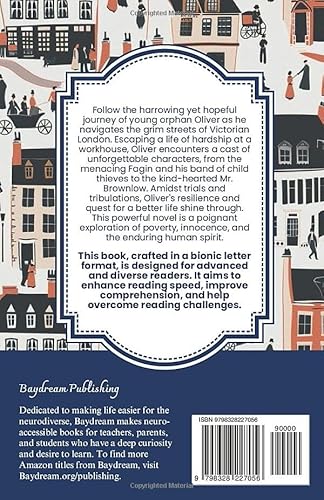 Oliver Twist: Bionic Letter Version - 12pt