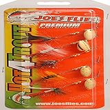 JOEFLY Multi Pack of Assorted Flies for Fishing (5-Piece)