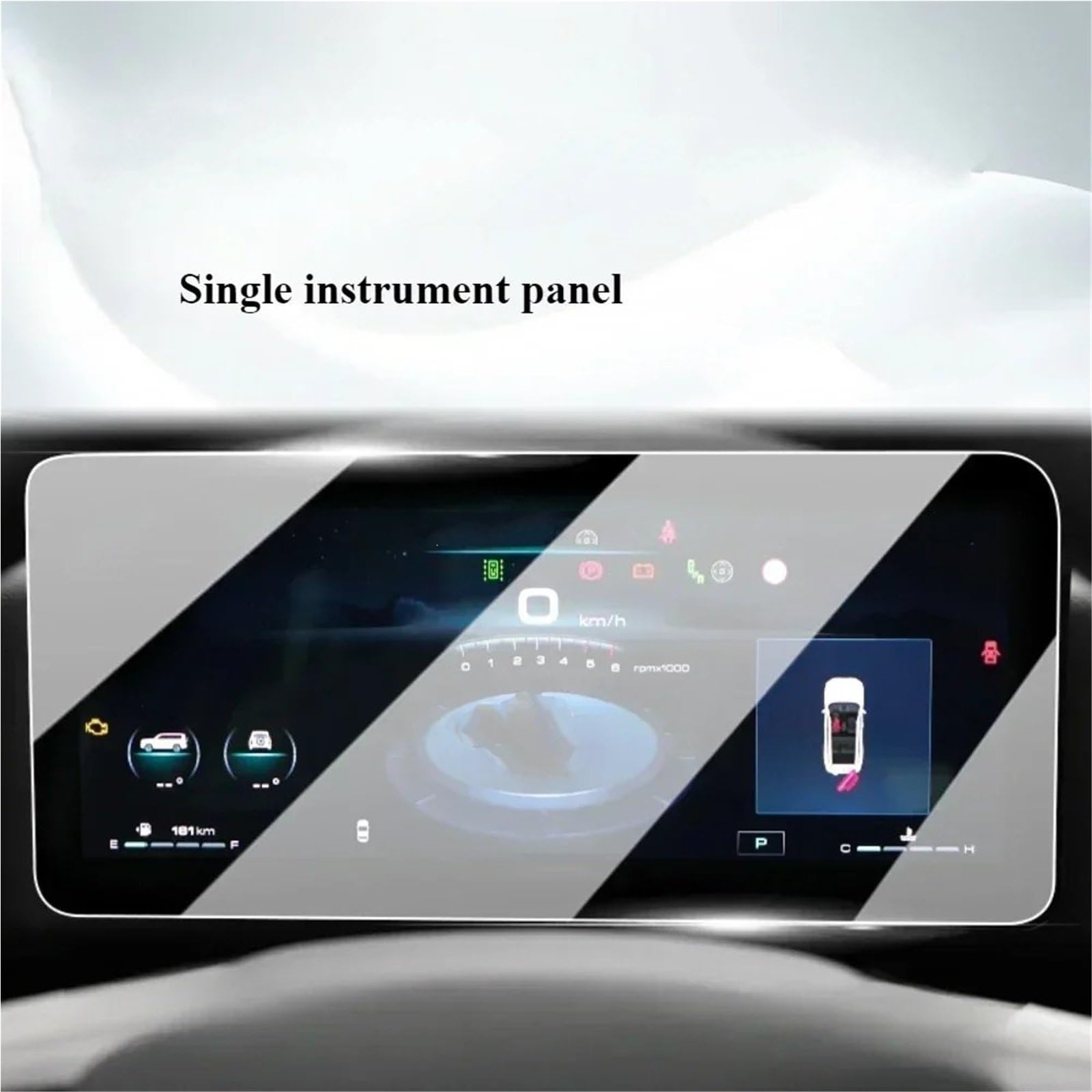 Navigazione Proteggi Schermo Per Haval H9 2025 2024 Pellicola Protettiva In Vetro Temperato Per Console Centrale Interna, Schermo LCD Di Navigazione, Pellicola Antigraffio(C)