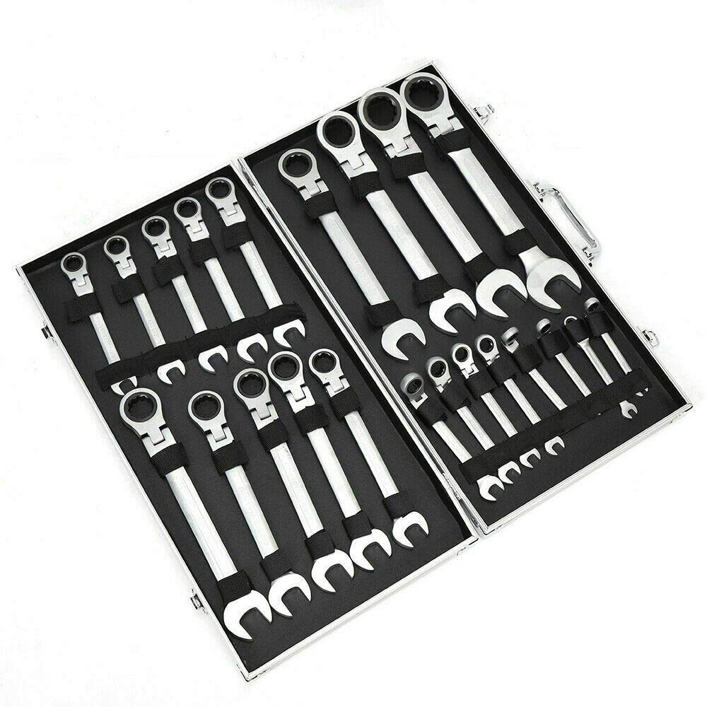 Maul - Set di chiavi a cricchetto, 6-32 mm, 22 pezzi