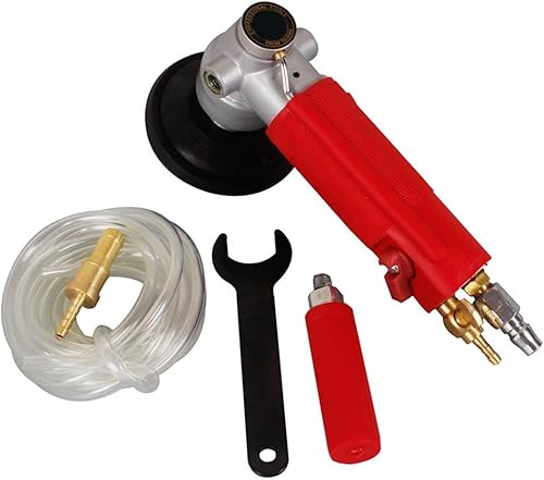 Miniatura 2 de Pulidora húmeda pulidora neumática de 4 pulgadas, herramienta de amoladora angular, lijadora de aire, lijadora húmeda de agua, amoladora de agua de