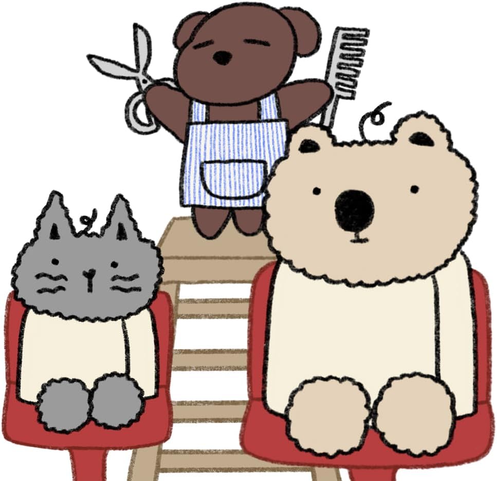 Pluffy Character Pouch with Carabiner | Cute Mini Accessory Bag Pocket Organizer for Women Makeup Organizer Case (Umahji (Brown))