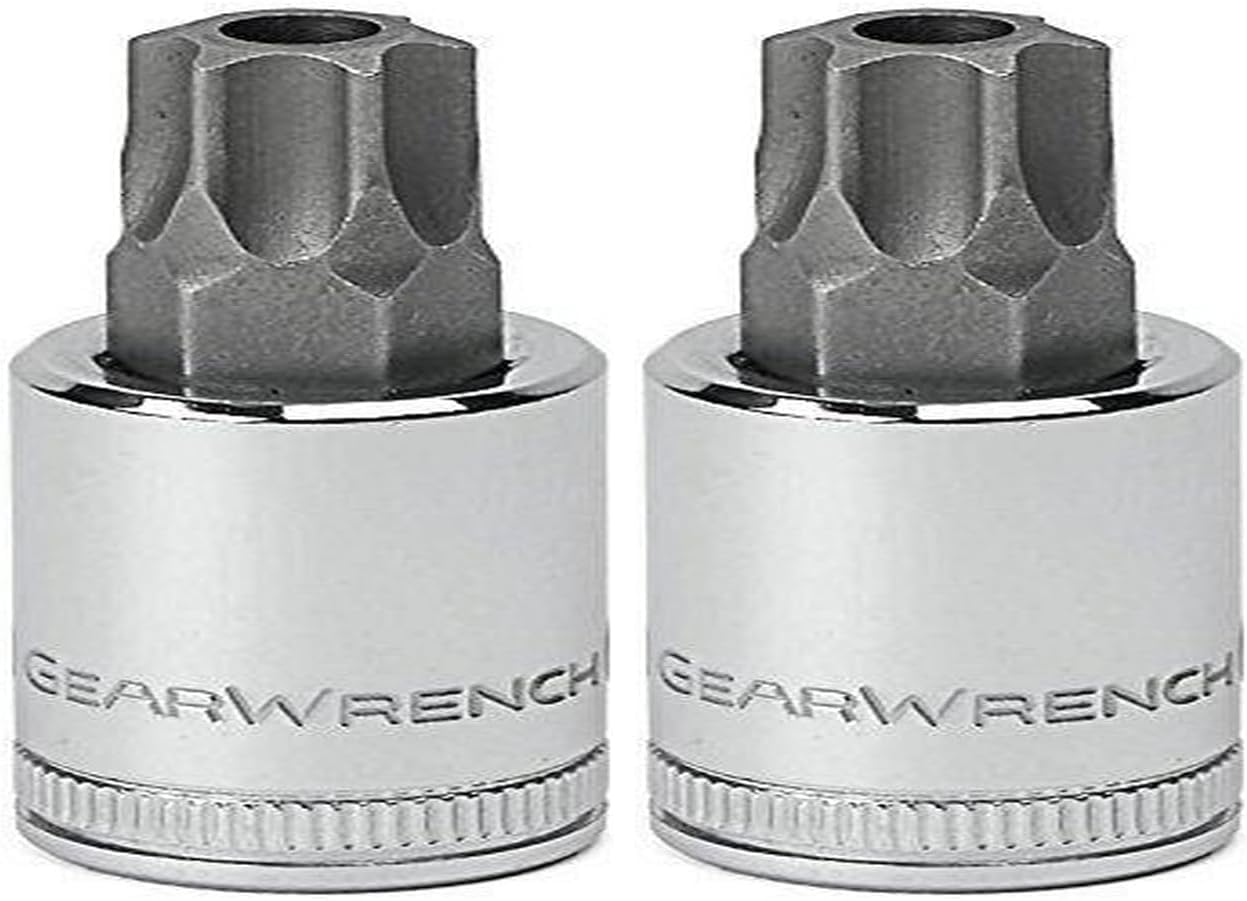 GEARWRENCH 3/8" Drive Tamper-Proof Torx® Bit Socket T55-80459 (Pack of 2)