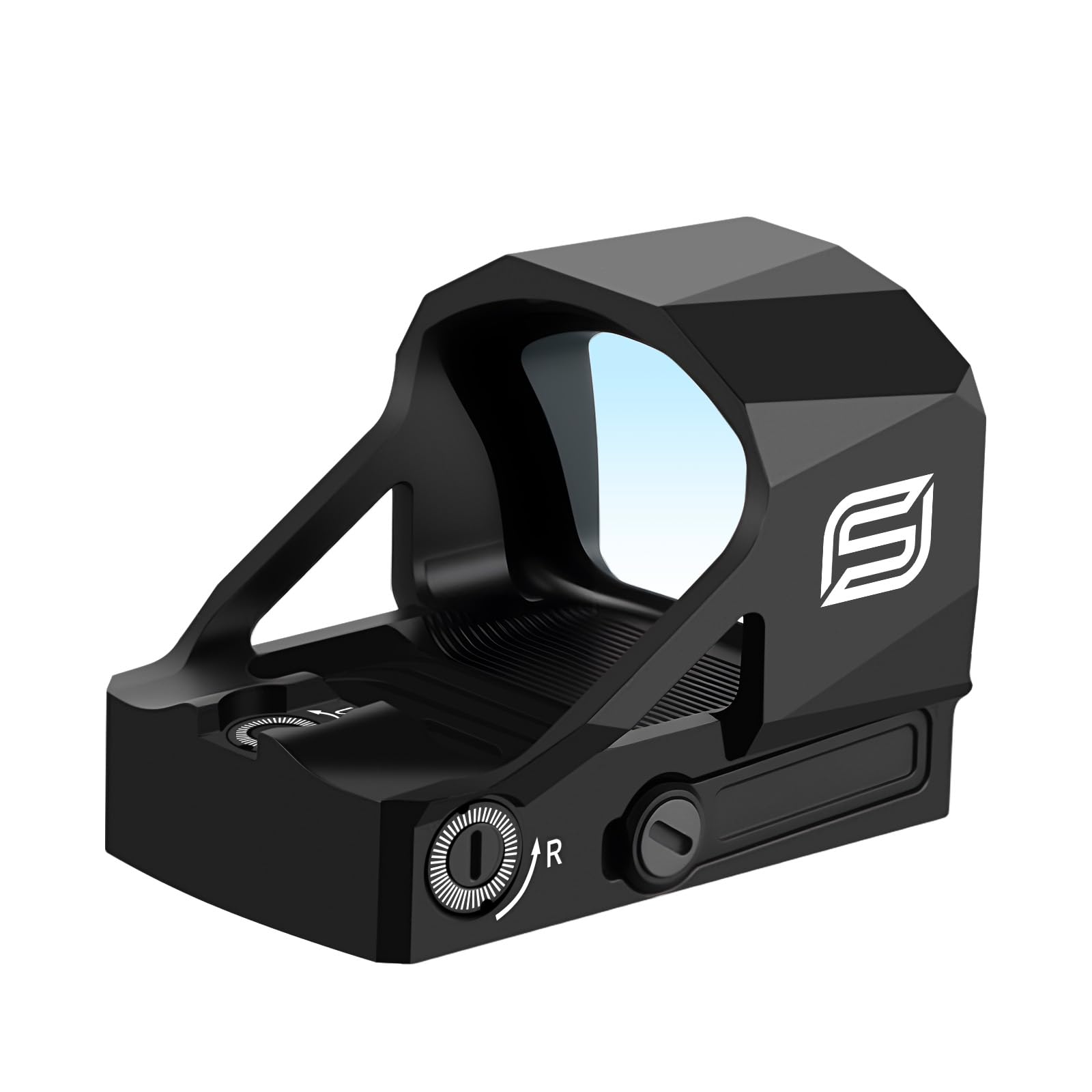 SPINA OPTICS Pulse 1x21x25 Motion Awake 3 MOA Viseur à Point Rouge/Vert pour RMSC, avec Grande Fenêtre de Visée, Optique Reflex Ouverte, Aluminium 7075