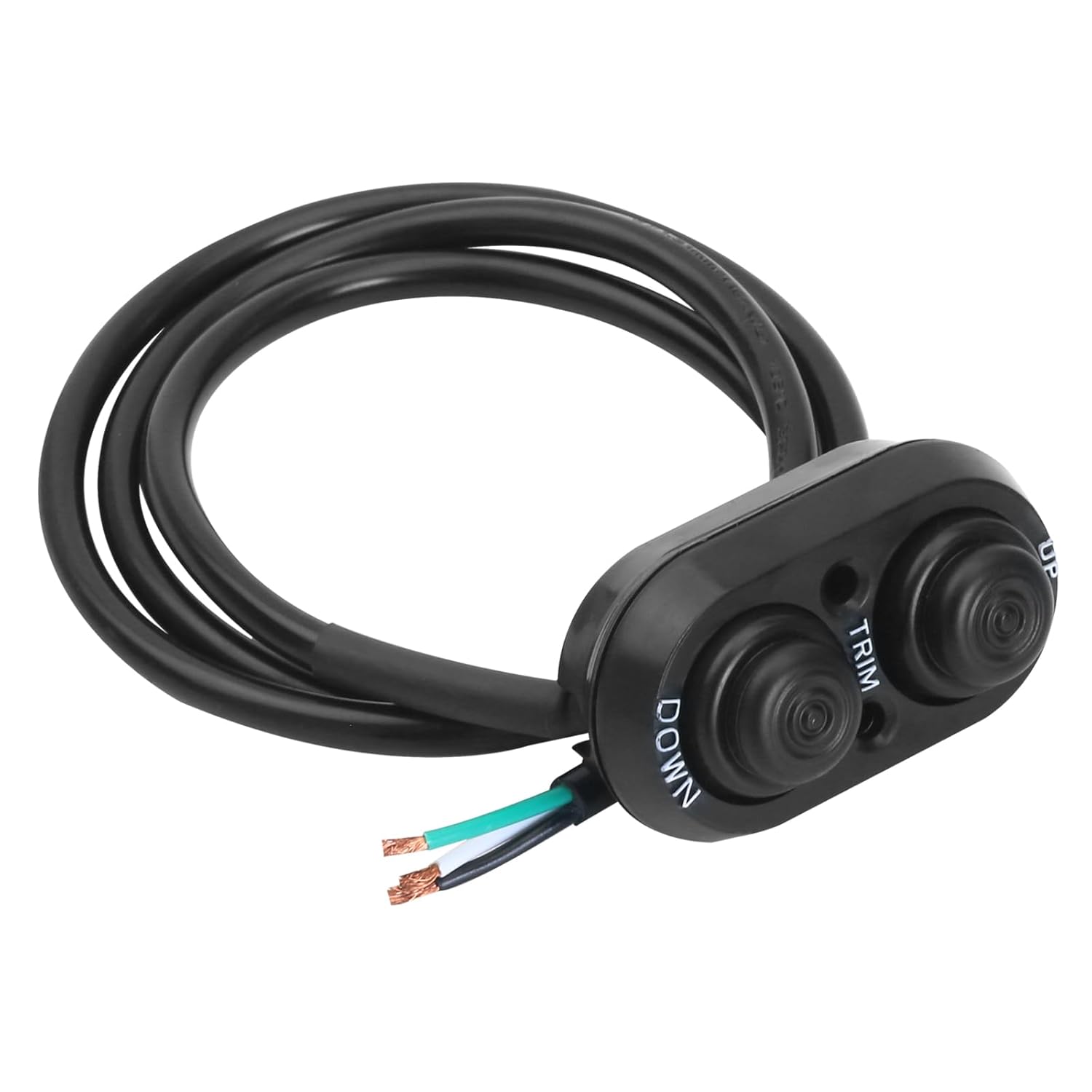 Boat Trim Switch,Tilt Trim Switch Waterproof, Jack Plate Suitable for Fishing Boats Yachts Ships
