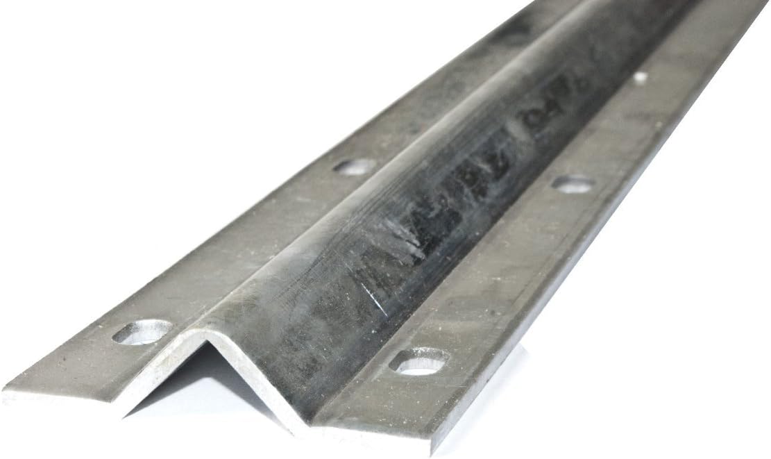 ALEKO(R) 18Ft (5.5 M) Galvanized Gate V Track Inverted V Track for Sliding Rolling Driveway Gate