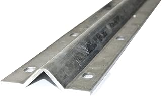 ALEKO® 18Ft (5.5 M) Galvanized Gate V Track Inverted V Track for Sliding Rolling Driveway Gate