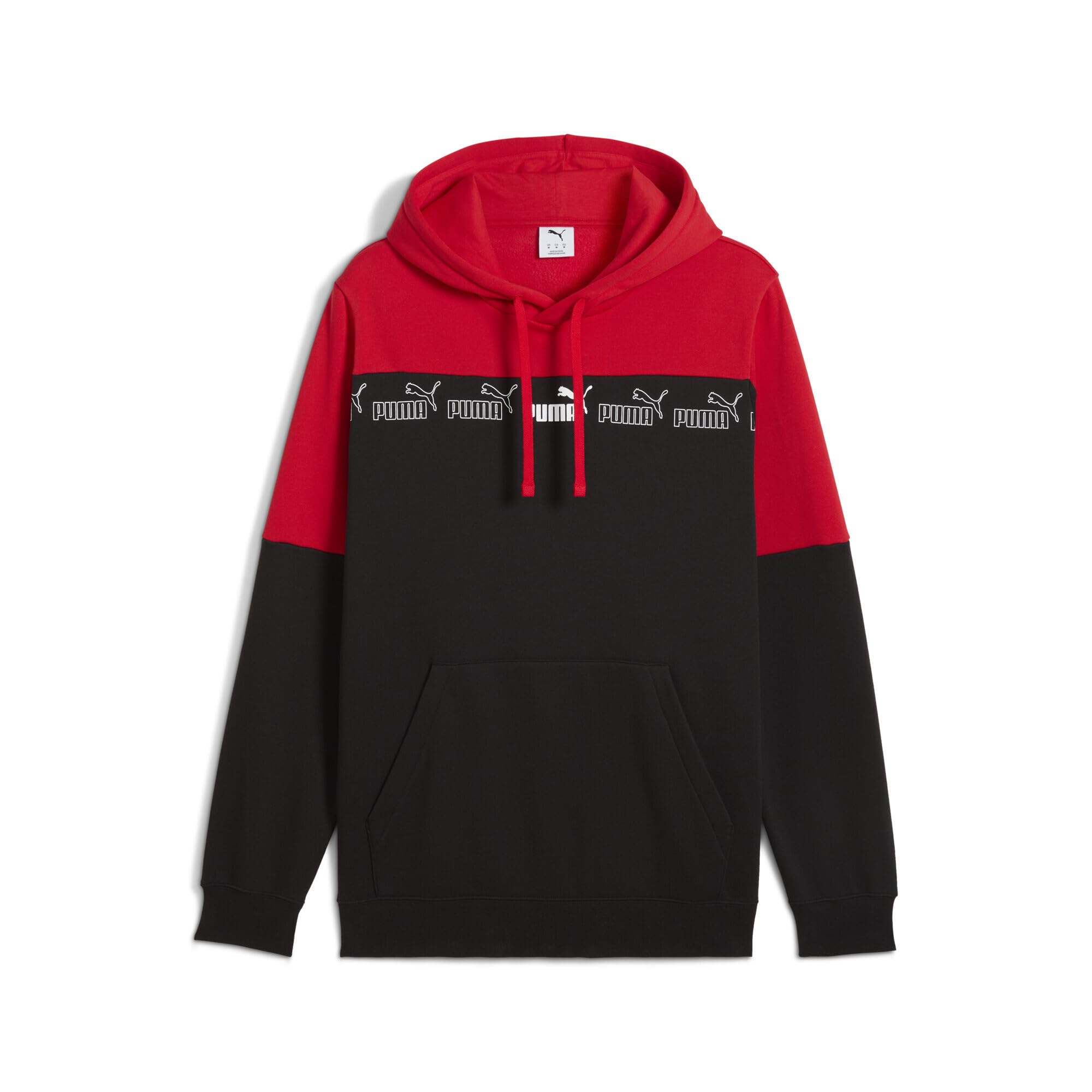PUMA Sweat à Capuche Around The Block Homme L, for All Time Red